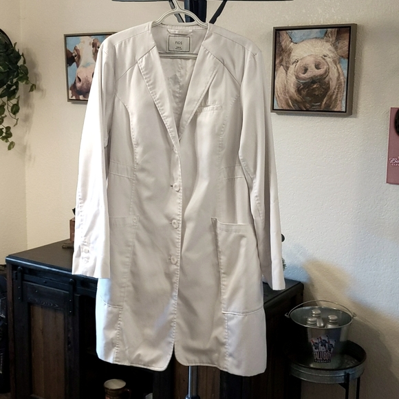 Figs Jackets & Coats Figs Lab Coat Xl Poshmark